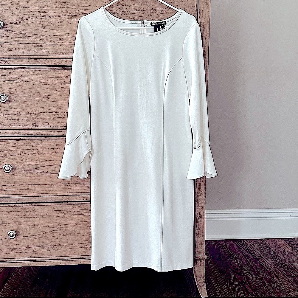 White Dress - like new! size 4